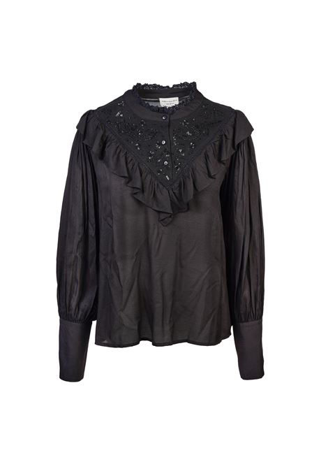 Blusa nera ALESSIA SANTI | Bluse | 45018S2278