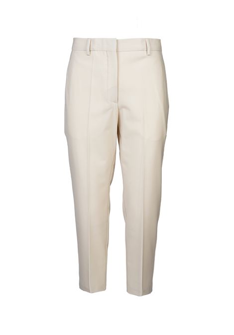 Pantalone avorio in lana JUCCA | Pantaloni | J3854000/18044