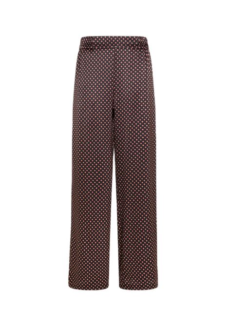 Printed stretch satin baccarat pants MOMONI |  | MOPA0399030