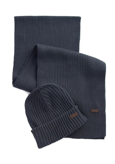 Crimdon cap and scarf gift set BARBOUR |  | MGS0019NY31