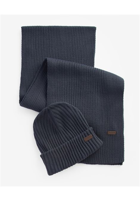 Crimdon cap and scarf gift set BARBOUR |  | MGS0019NY31