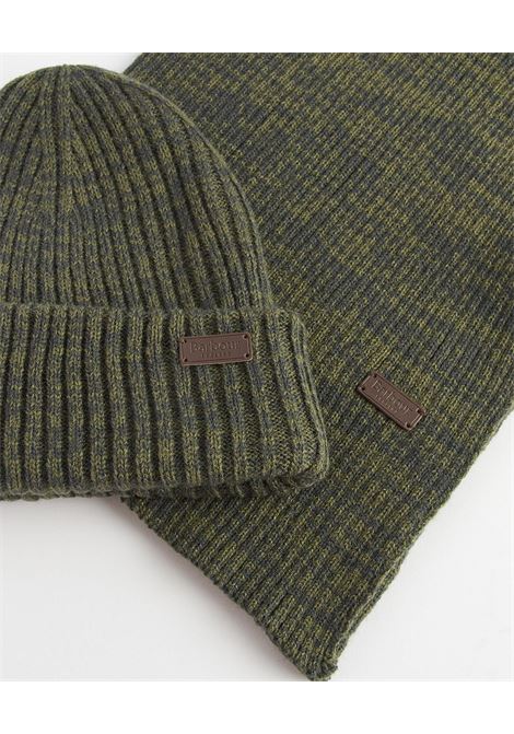 Crimdon cap and scarf gift set BARBOUR |  | MGS0019OL71