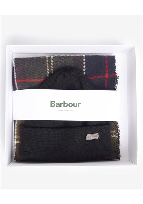 Set regalo con berretto Swinton e sciarpa Galingale BARBOUR | Gift set | MGS0079TN11