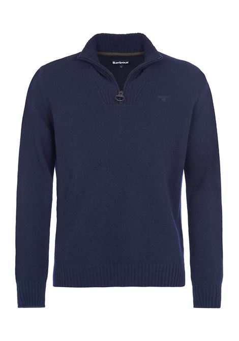 Barbour - Essential lambswool half-zip sweater BARBOUR |  | MKN0339NY71