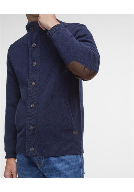 Maglione con zip Patch BARBOUR | Maglieria | MKN0731NY91