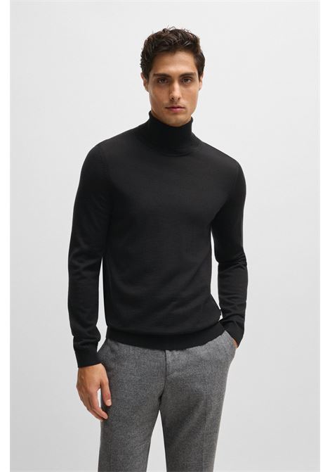 Slim fit turtleneck sweater in virgin wool BOSS |  | 50468262001