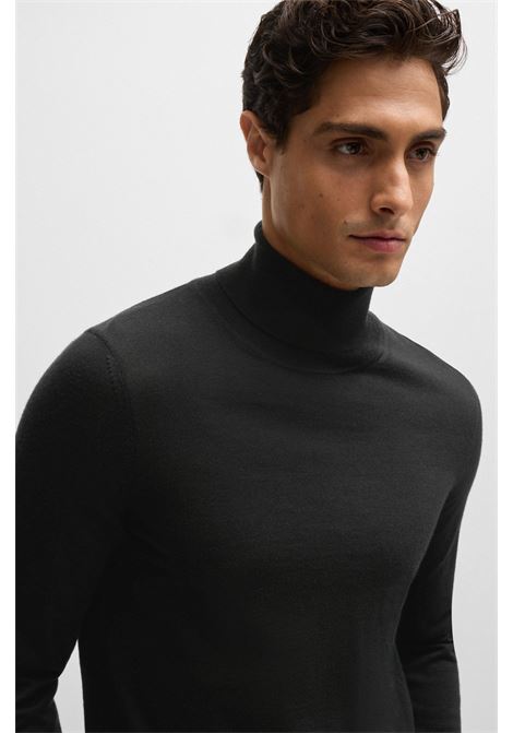 Slim fit turtleneck sweater in virgin wool BOSS |  | 50468262001