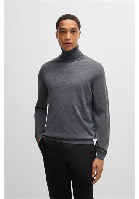 Slim fit turtleneck sweater in virgin wool BOSS |  | 50468262030