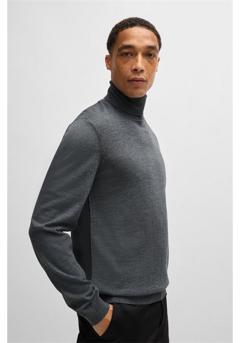 Slim fit turtleneck sweater in virgin wool BOSS |  | 50468262030