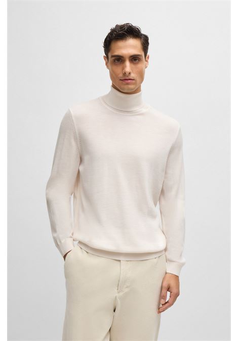 Slim fit turtleneck sweater in virgin wool BOSS |  | 50468262131