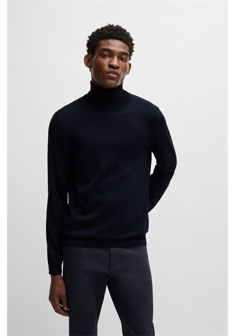 Slim fit turtleneck sweater in virgin wool BOSS |  | 50468262404