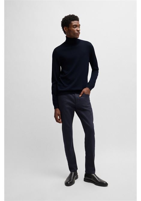 Slim fit turtleneck sweater in virgin wool BOSS |  | 50468262404