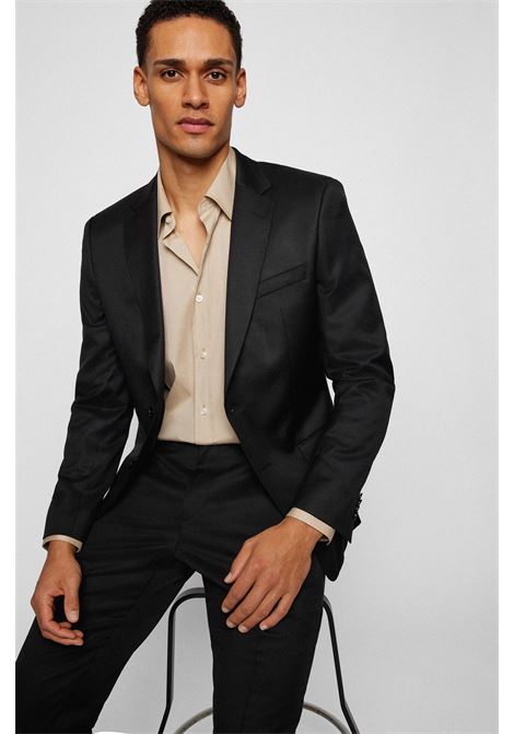 Single breasted jacket in virgin wool serge BOSS |  | 50469171C001