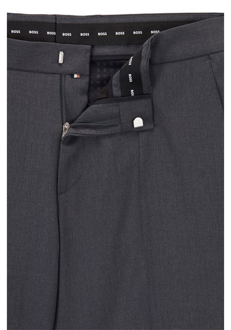 Pantaloni formali in serge di lana vergine - ONE BOSS | Pantaloni | 50469174021