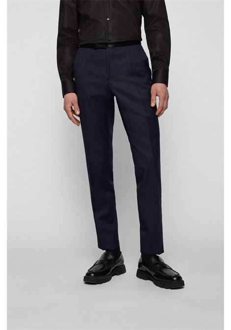 Virgin wool serge tuxedo pants BOSS |  | 50469186401