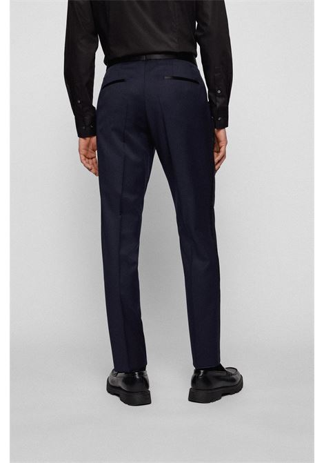 Virgin wool serge tuxedo pants BOSS |  | 50469186401