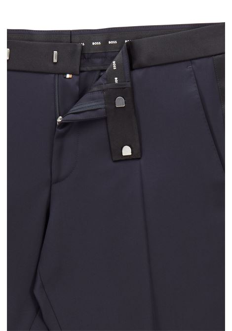 Virgin wool serge tuxedo pants BOSS |  | 50469186401