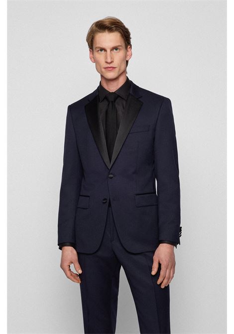 Slim fit tuxedo jacket in virgin wool serge BOSS |  | 50469191C401