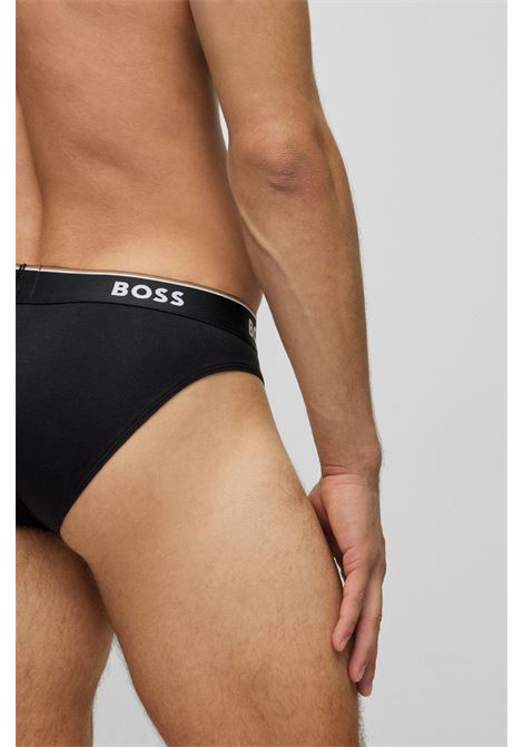 Stretch cotton briefs with elastic waistband with logo in a pack of three BOSS |  | 50475273999