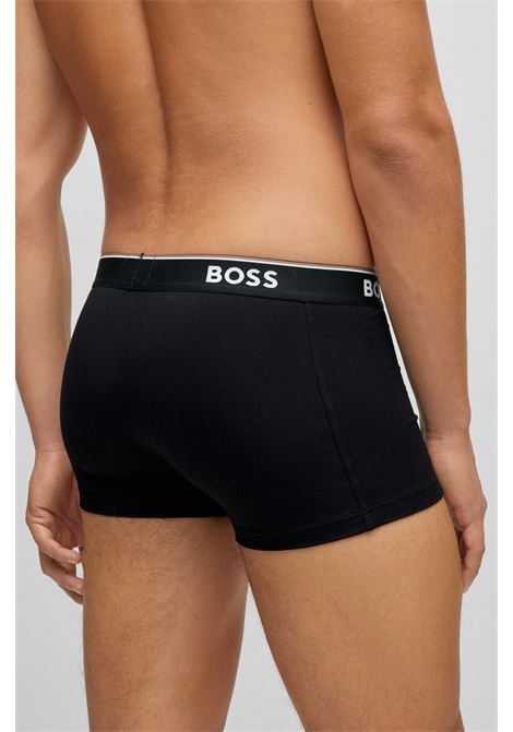 Stretch cotton boxer shorts with elastic waistband with logo in a three pack BOSS |  | 50475274001