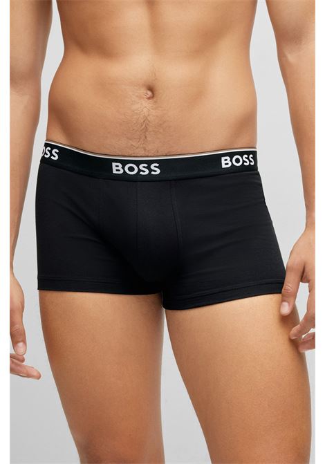 Stretch cotton boxer shorts with elastic waistband with logo in a three pack BOSS |  | 50475274001