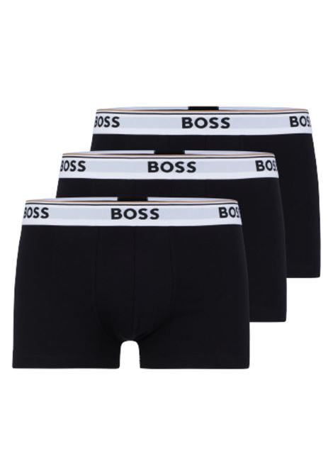 Stretch cotton boxer shorts with elastic waistband with logo in a three pack BOSS |  | 50475274994