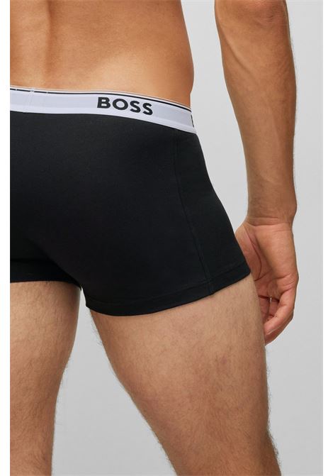 Stretch cotton boxer shorts with elastic waistband with logo in a three pack BOSS |  | 50475274994