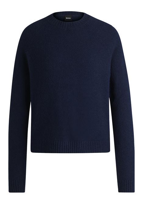 Crew-neck sweater in stretch fabric BOSS |  | 50478315497