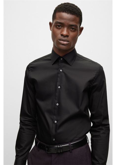 Slim fit shirt in easy to iron cotton poplin BOSS |  | 50479922001