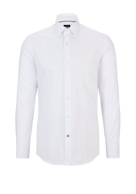 Slim fit shirt in easy to iron cotton poplin BOSS |  | 50479922100