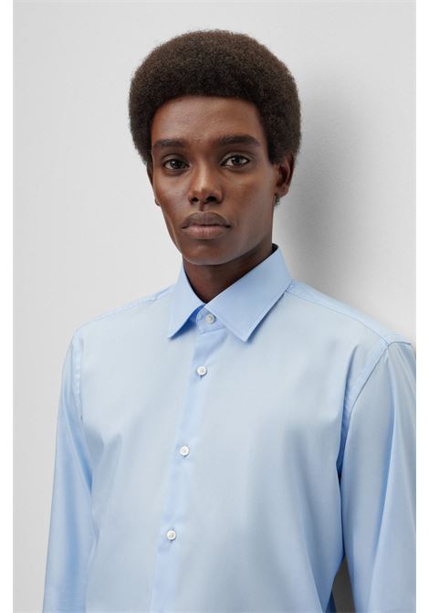 Slim fit shirt in easy to iron cotton poplin BOSS |  | 50479922450