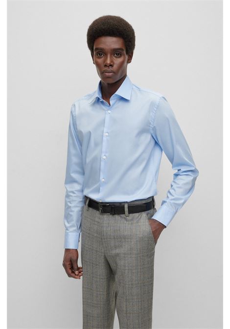 Slim fit shirt in easy to iron cotton poplin BOSS |  | 50479922450