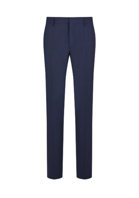 Pantaloni slim fit in lana vergine elasticizzata - ONE BOSS | Pantaloni | 50480009480