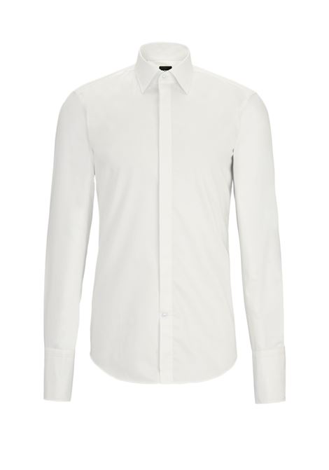 Slim fit formal shirt in easy-to-iron stretch cotton BOSS |  | 50480093100