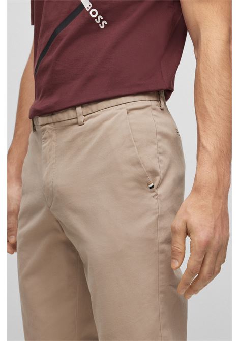 Slim fit chinos in stretch cotton gabardine. BOSS |  | 50487966294