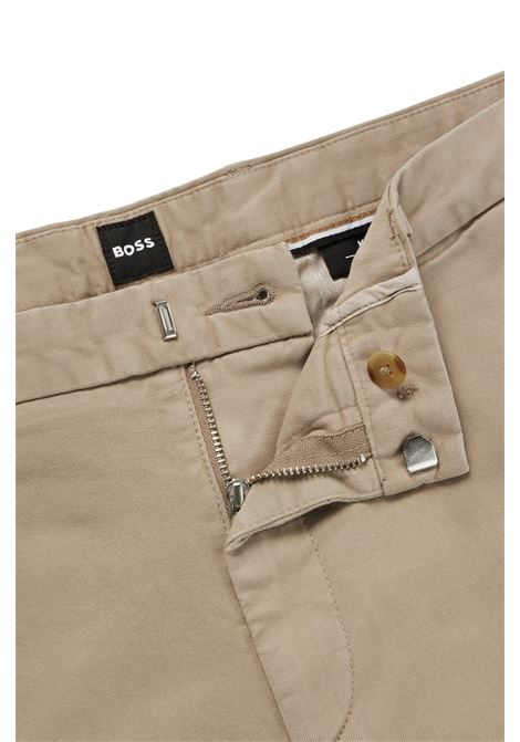 Slim fit chinos in stretch cotton gabardine. BOSS |  | 50487966294