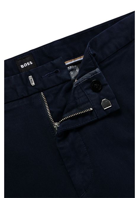 Slim fit chinos in stretch cotton gabardine BOSS |  | 50487966404