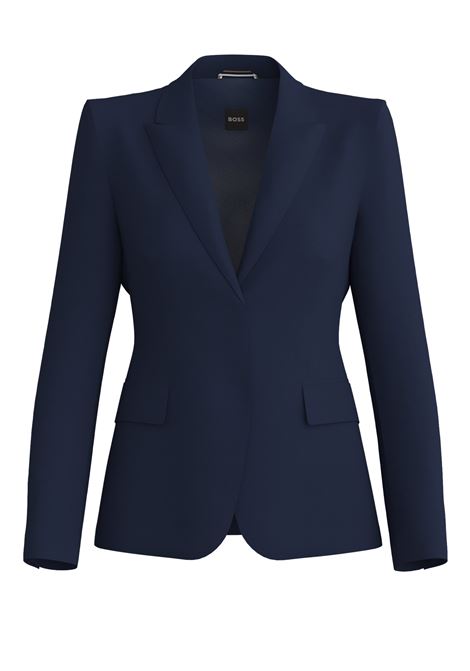 Blazer regular fit in lana vergine BOSS | Giacche | 50490035497