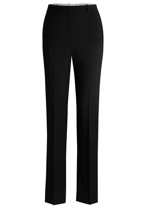 Pantaloni regular fit a vita alta in lana vergine BOSS | Pantaloni | 50490045001