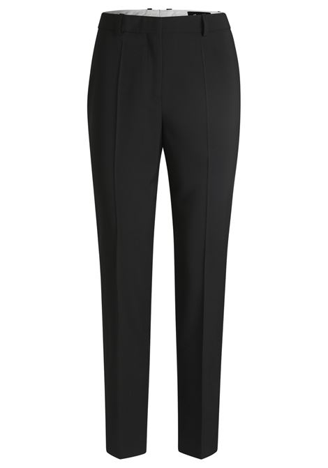 Regular fit ankle pants in eco-friendly wool. BOSS |  | 50490051001