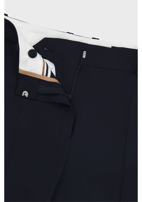 Pantaloni alla caviglia regular fit in lana ecosostenibile BOSS | Pantaloni | 50490051404