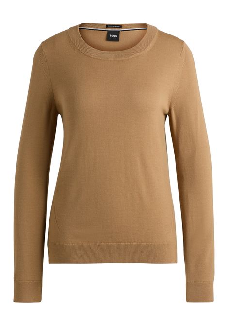 Maglione a girocollo in lana merino BOSS | Maglieria | 50492551260