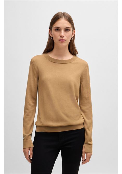 BOSS - Merino wool crew neck sweater BOSS |  | 50492551260