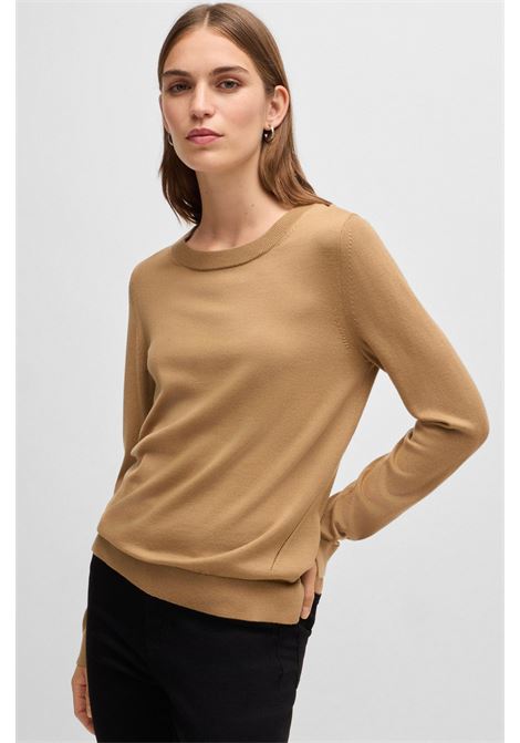 BOSS - Merino wool crew neck sweater BOSS |  | 50492551260