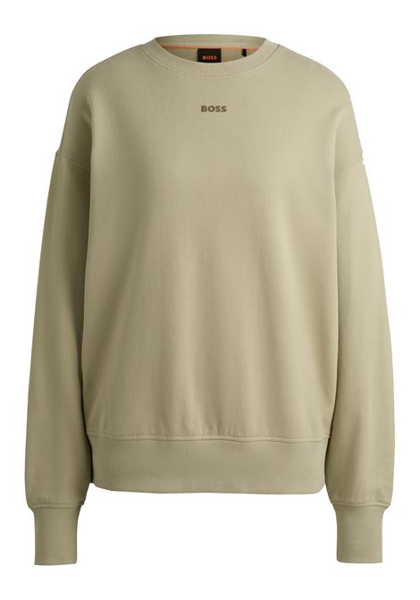 BOSS - Oversized cotton sweatshirt with logo BOSS |  | 50519525250