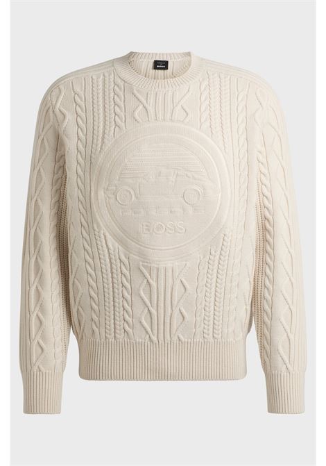 Porsche x BOSS Virgin wool sweater with special logo BOSS |  | 50519634131