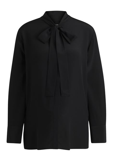 Regular fit silk blouse with bow collar BOSS |  | 50521537001