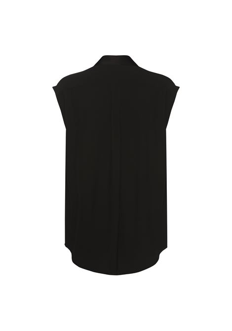 BOSS Women's Sleeveless Blouse in Fluid Fabric with Crisscross Detail BOSS |  | 50523367001