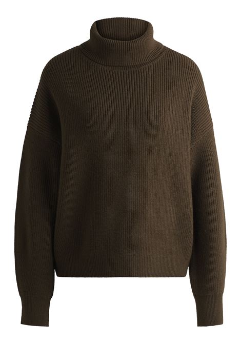 Virgin wool sweater with ribbed turtleneck BOSS |  | 50523730361