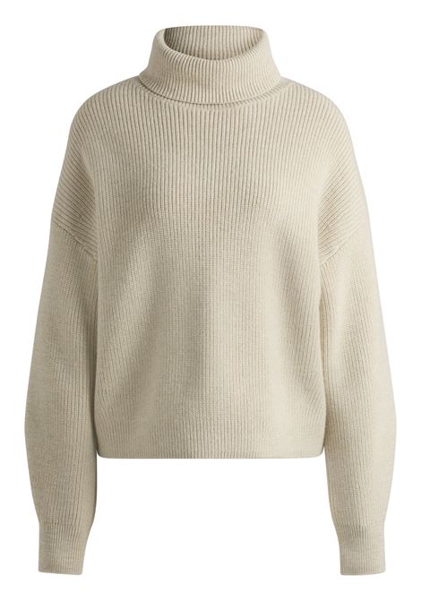 Virgin wool sweater with ribbed turtleneck BOSS |  | 50523730968